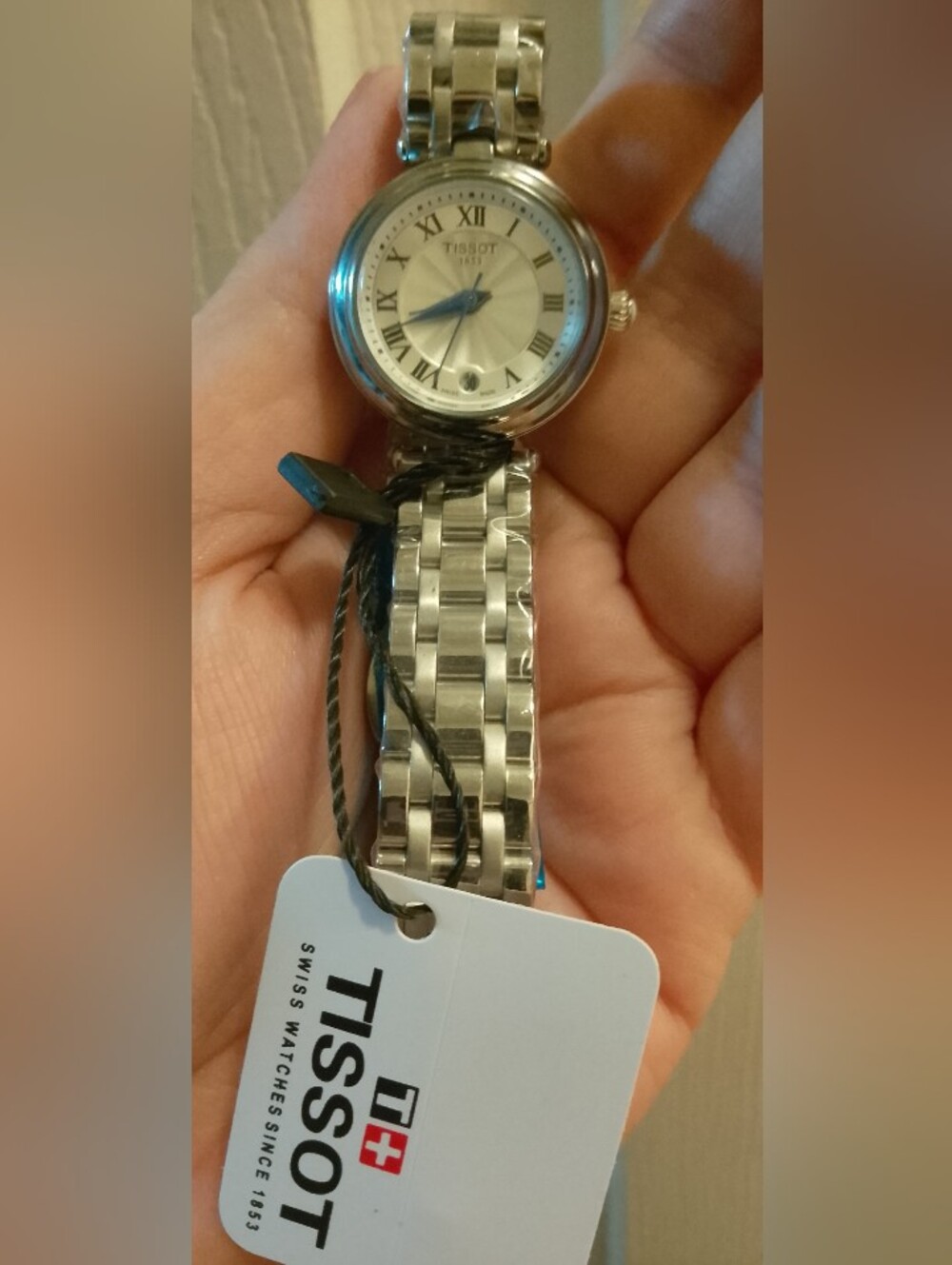 Tissot Bellissima Small Lady Silver Stainless Steel Bracelet Watch